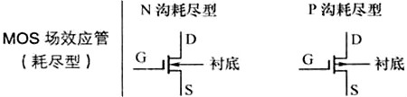 場效應管電路圖符號