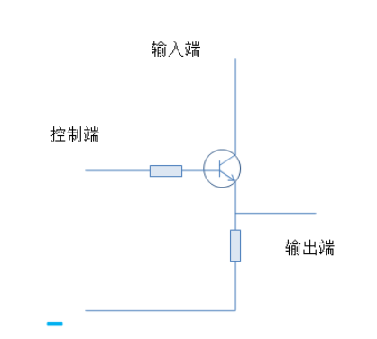 三極管電路表示延時(shí)開關(guān)