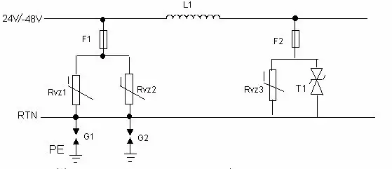 TVS防護(hù)電路