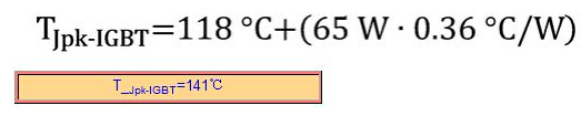 IGBT熱計算