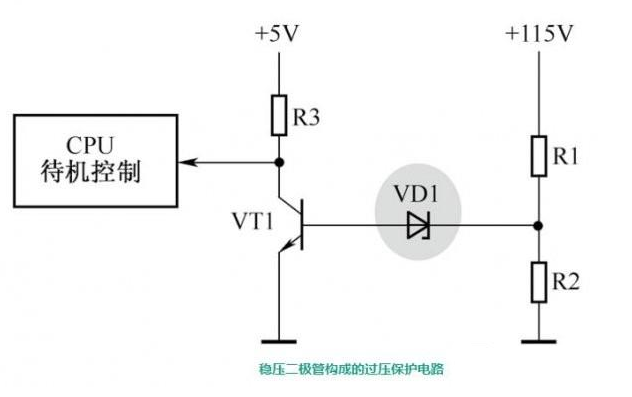 穩(wěn)壓二極管應(yīng)用電路