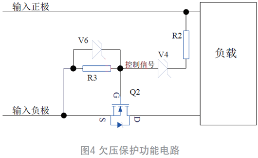 過(guò)欠壓、防反接電路