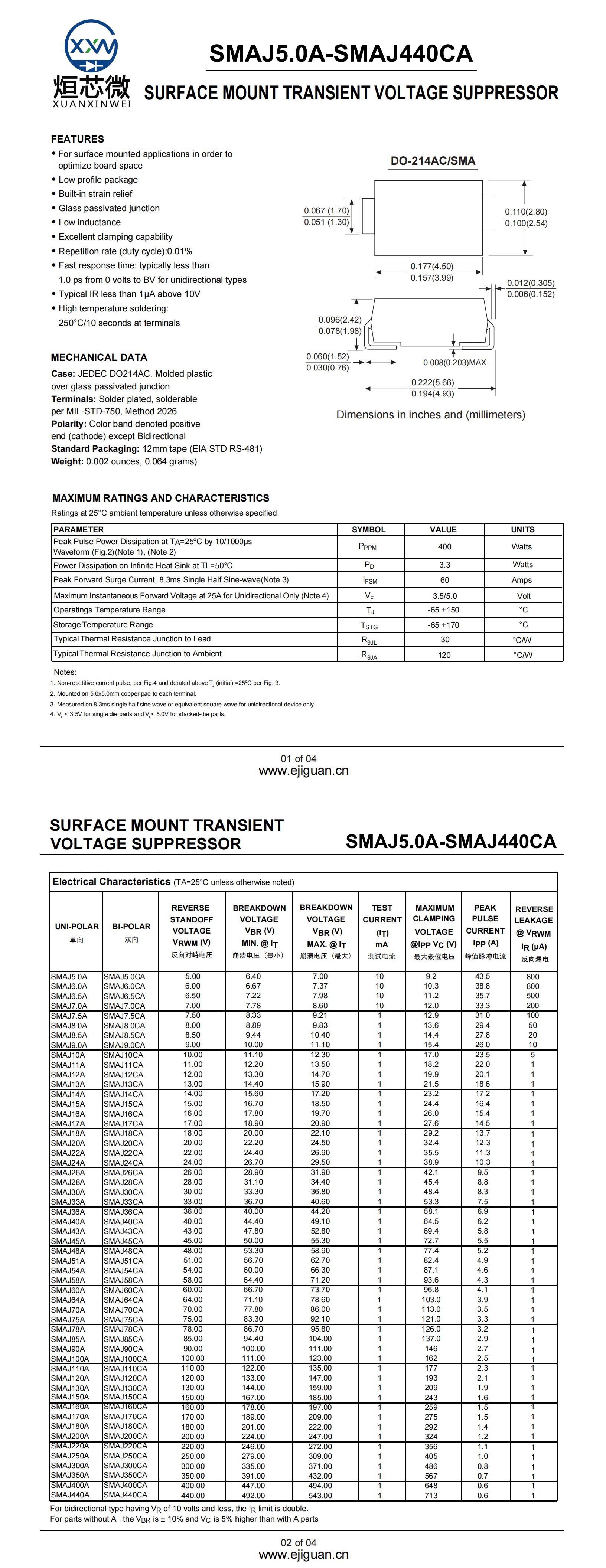 SMAJ11A