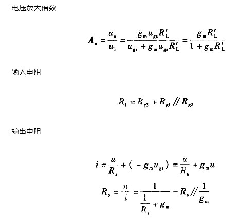 場(chǎng)效應(yīng)管 放大電路 動(dòng)態(tài)