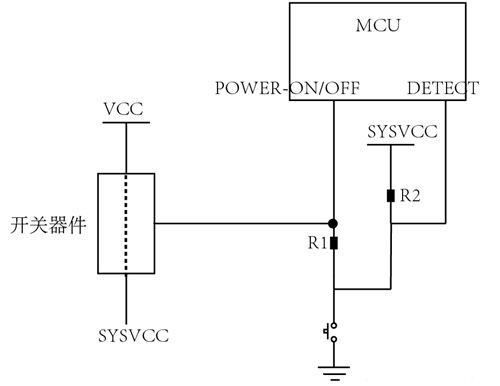 MOS管 按鍵 開關(guān) 電路