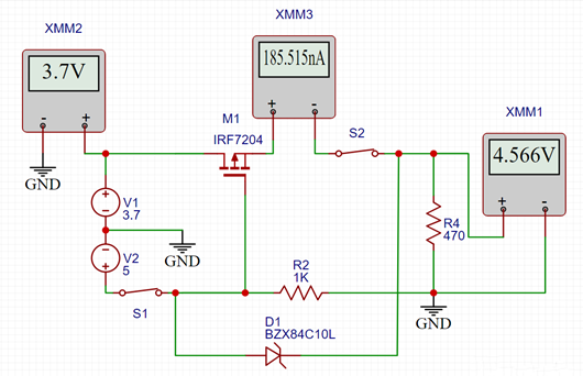 PMOS 雙電源 電路