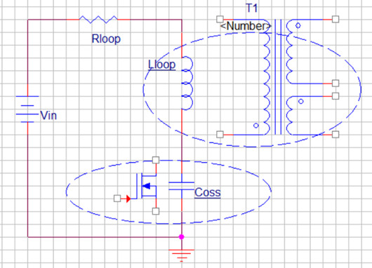 反激電源 MOS管 諧振