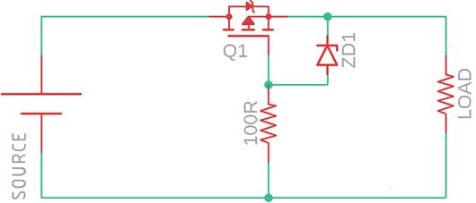 反極性 保護電路 PMOS