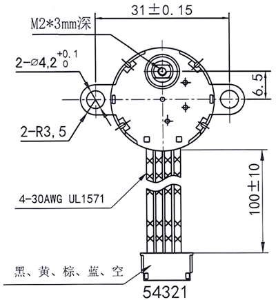 全橋驅動步進電機