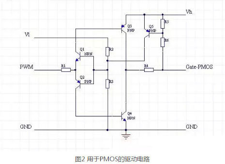 mos管開關(guān)電路 pwm驅(qū)動