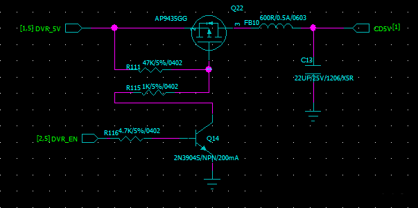 MOSFET管開關(guān)電路