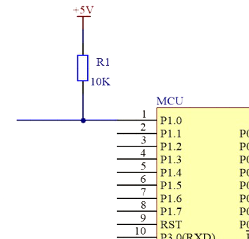 上拉電阻 下拉電阻 作用