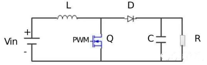 開關(guān)電源的Boost電路圖