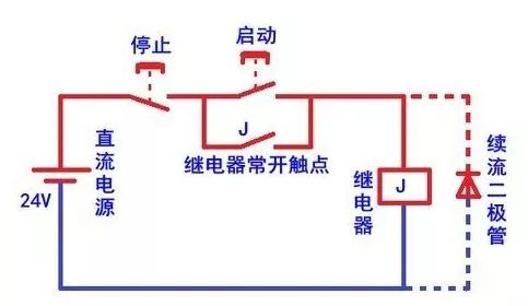 繼電器續(xù)流二極管選擇