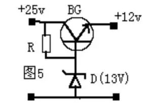 穩(wěn)壓二極管應用電路